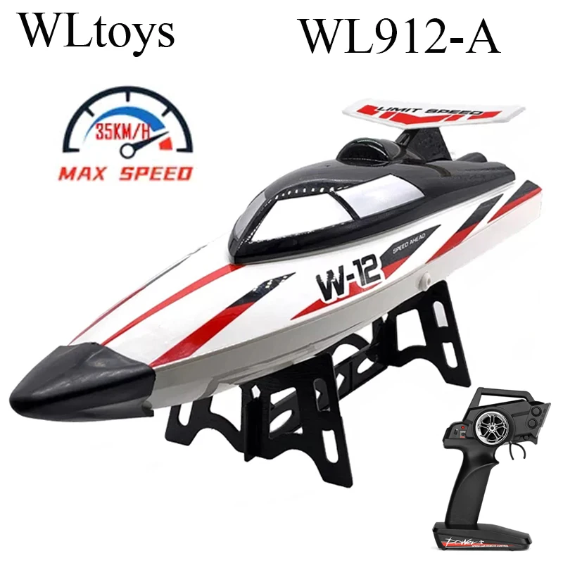

Радиоуправляемая скоростная лодка Wltoys WL912-A Рыбацкая лодка 2,4 ГГц, 35 км/ч, защита капсульного размера, радиоуправляемые 390, моторные лодки для бассейнов и озер, игрушки, детский подарок