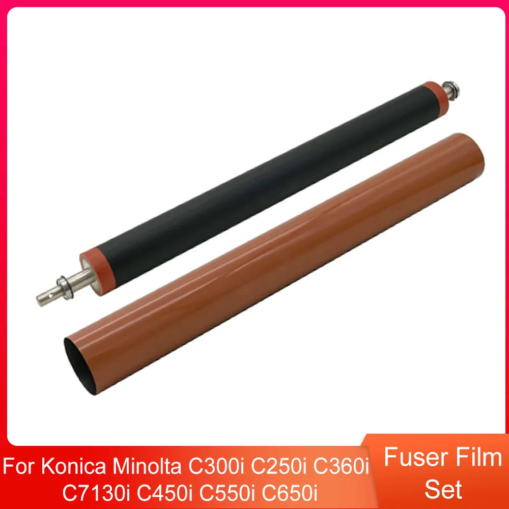 High Quality Fuser Film With Fuser Lower Roller For Konica Minolta C300i C250i C360i C7130i C450i C550i C650i