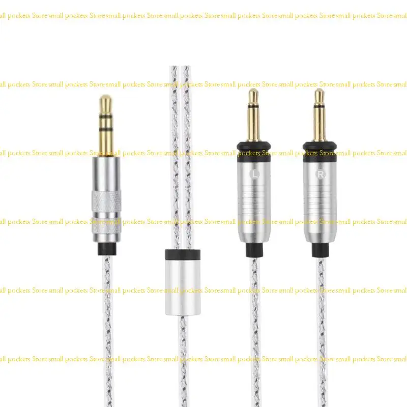 R1WD Kleine universelle 3,5 -mm -Kopfhörerersatzkabel mit Sauerstoff Easy Copper Cores Sound Accessoire für Focal Elegia