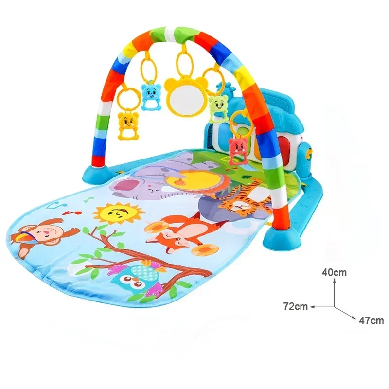 NONE Baby Musik Rack Spielen Matte Kinder Klavier Tastatur Teppich Gym Krabbeln Aktivität Baby Teppich Frühen Pädagogisches Spielzeug für Kleinkind Geschenk 8