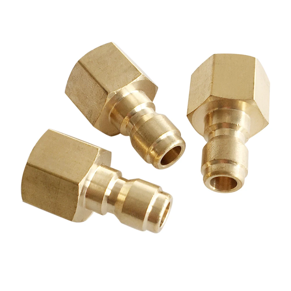 1 قطعة M14 الضغط العالي ل آلة غسل سيارات موصل 1/4 بوصة DN8 12 مللي متر مقبس التوصيل السريع والاتصال السريع مع الموضوع الداخلي