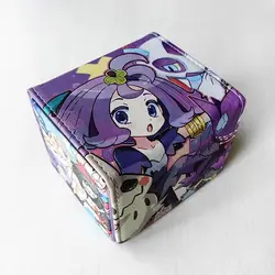 Pocket Monsters Acerola Card Box Card Sleeves Waterproof Suitable for Ptcg Otcg Ws and Other Tabletop Game Cards