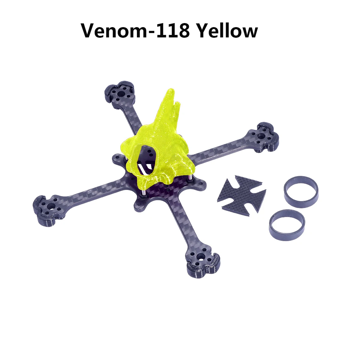 FEICHAO Venom-118 venom-114 3 Zoll 75mm Frame Kit Propeller für bürstenloser Motor fpv rc Racing Zahnstocher Drohne 9