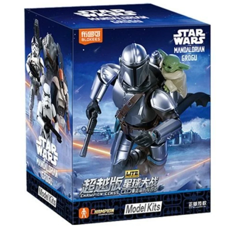 Blokees Star Wars Mandalorian Grogu ATRT Buildable Brick Action Figure with Articulated Joints From Bloks Beyond Lite First Wave view 6