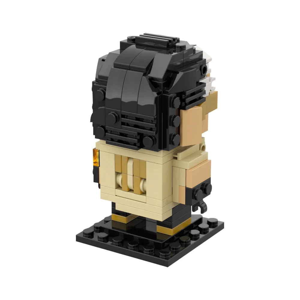 

MOC Valoranted Tejo Brickheadz Classic Game Tejo Action Characters Building Blocks Model Assembly Toy Kids Birthday Gifts