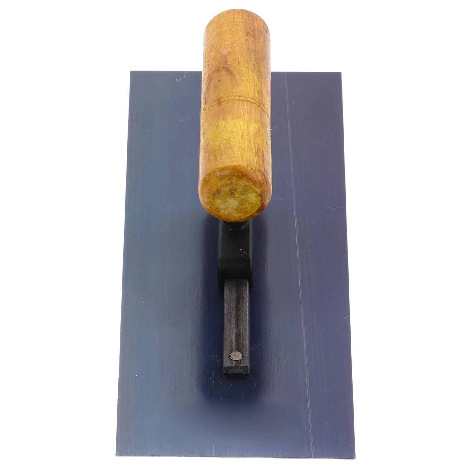 

Plaster Trowel Indoor Construction Ergonomic Wooden Handle Durable Manganese Steel Efficient Finishing Tool Hand Painted Plaster