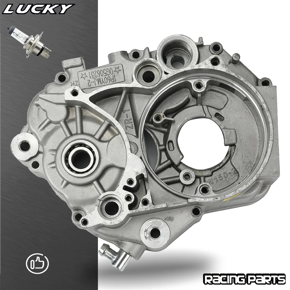 YX Motorcycle CrankCase Left Side Crank Case For 60mm Bore YinXiang 150 160 YX 150cc 160cc 2V/4V Kick Starter Engines