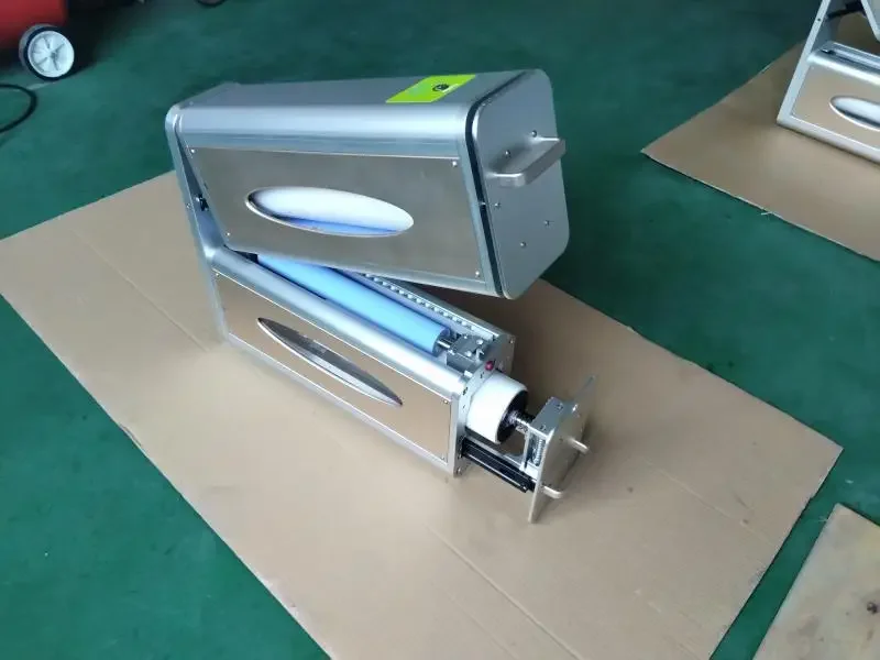 350MM label printing flexo press with full rotary dust removal device and double-sided electrostatic dust removal machine