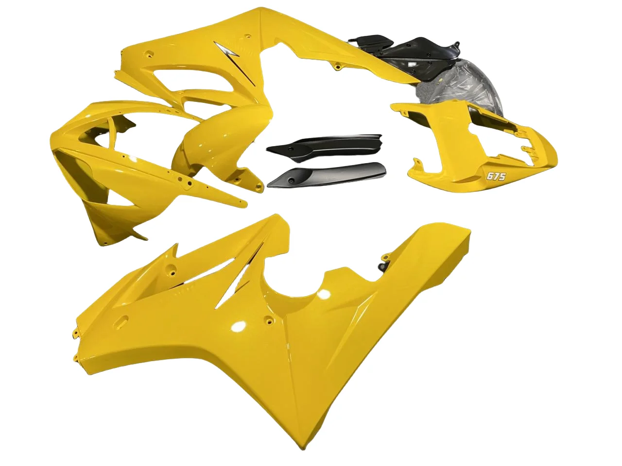 Motorcycle Fairing Kit for Daytona 675 05-08 09-12 Daytona675 2005-2008 2009-2012 yellow Black Injection Bodywork Set