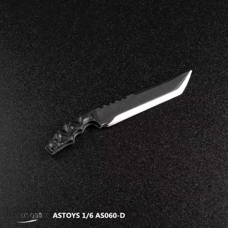 ASTOYS 1/6 Soldat AS060 Militärisches taktisches Messermodell, langer kurzer Dolch für 12-Zoll-Actionfiguren, Waffenzubehör