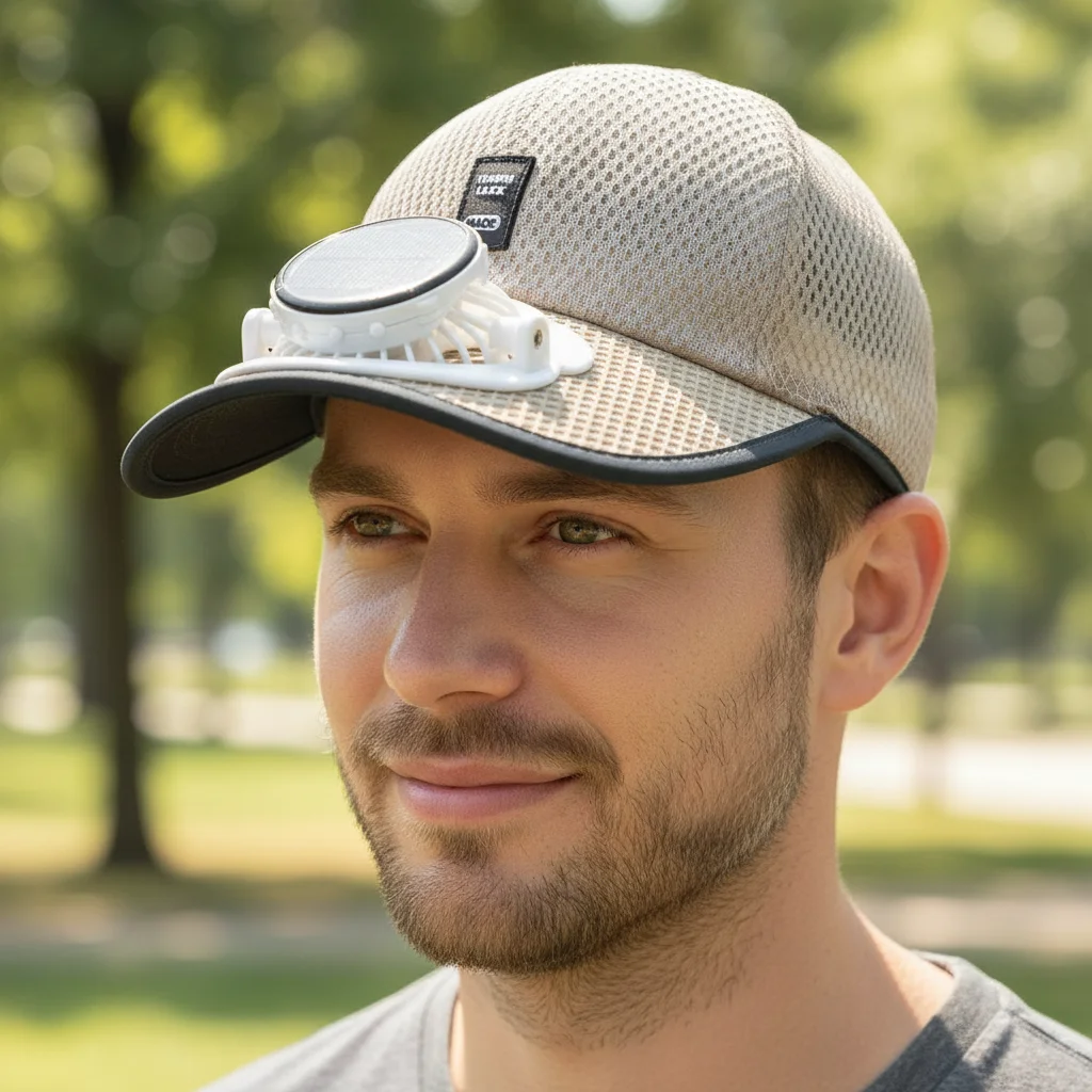 

Бейсболка с вентилятором на солнечной батарее и USB-зарядкой 2026: дышащая сетчатая кепка для активного отдыха, летняя, с защитой от УФ-лучей, для походов, рыбалки и спорта