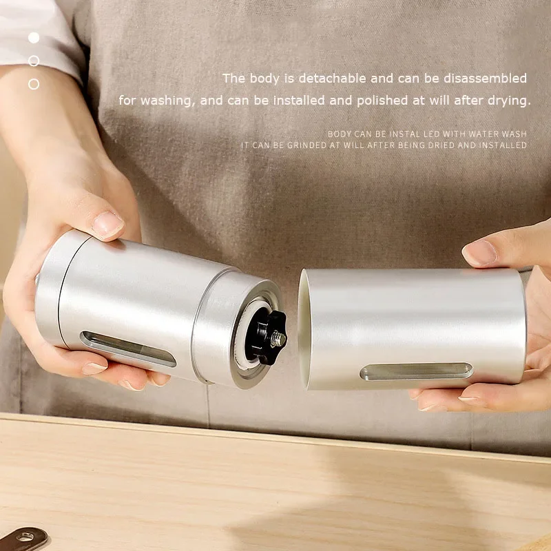 

Manual Coffee Grinder Hand Steel Ceramics Core Coffee Grinding Hand Mill Cafe Burr Mill Grinder Ceramic Corn Coffee Machine