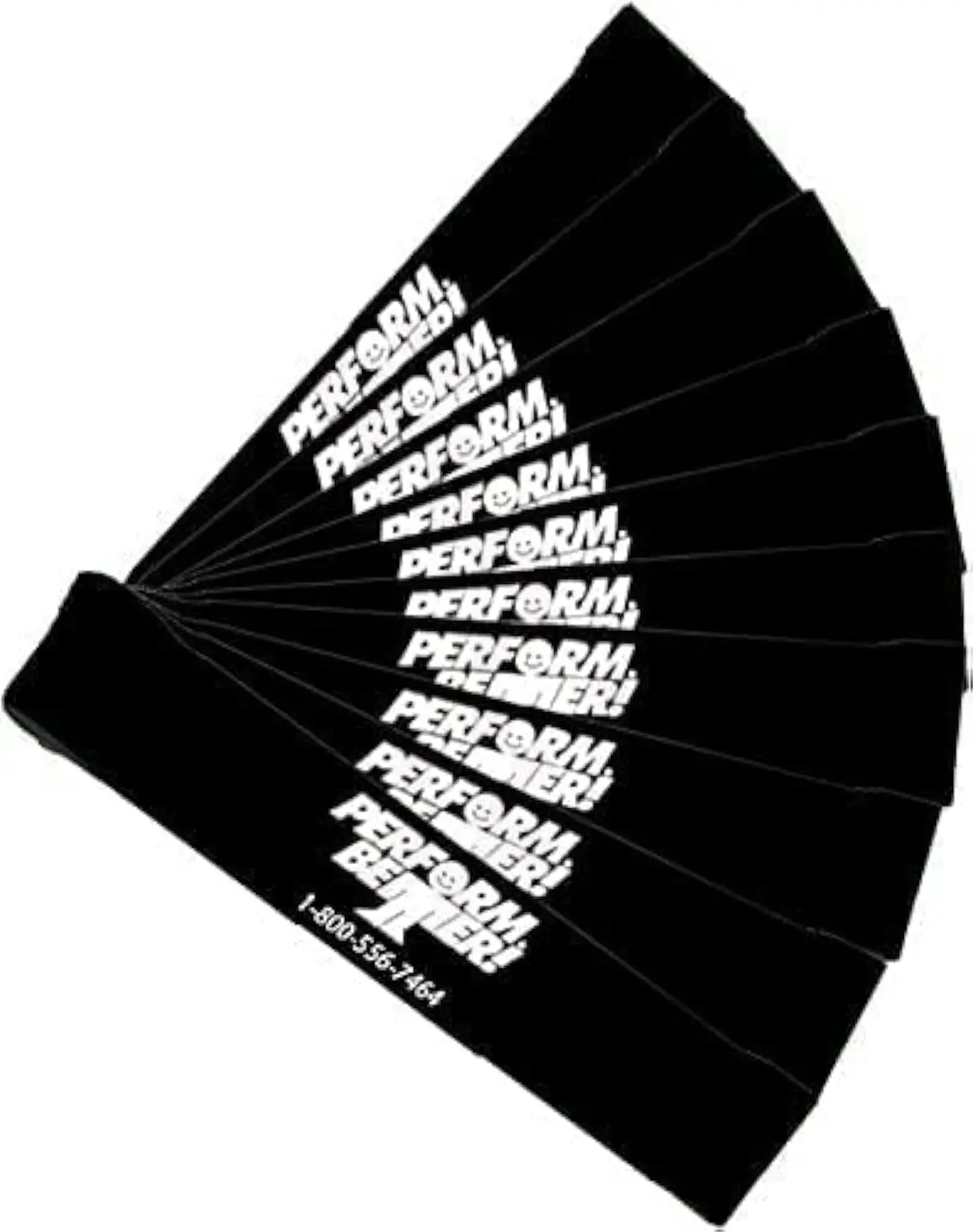 

Набор мини-резинок для тренировок всего тела премиум-класса - 10 сверхпрочных черных петель