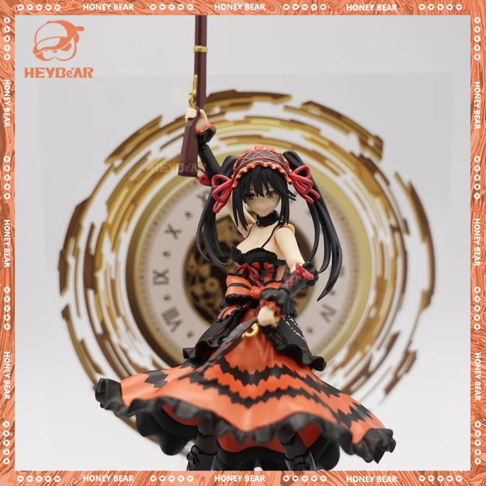 

In Stock Date A Live Tokisaki Kurumi Articulated Action Figure Model Pvc Statue Toys Collection Decoration Anime Peripheral Gift