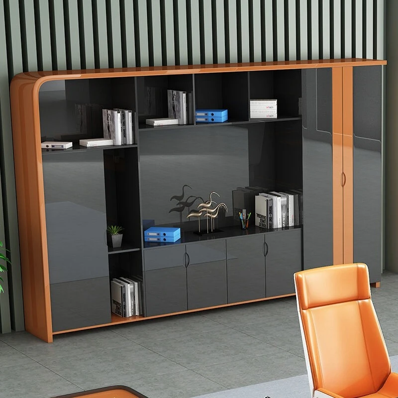 Engineering paint boss table modern minimalist manager in charge of office president class table and chair combination