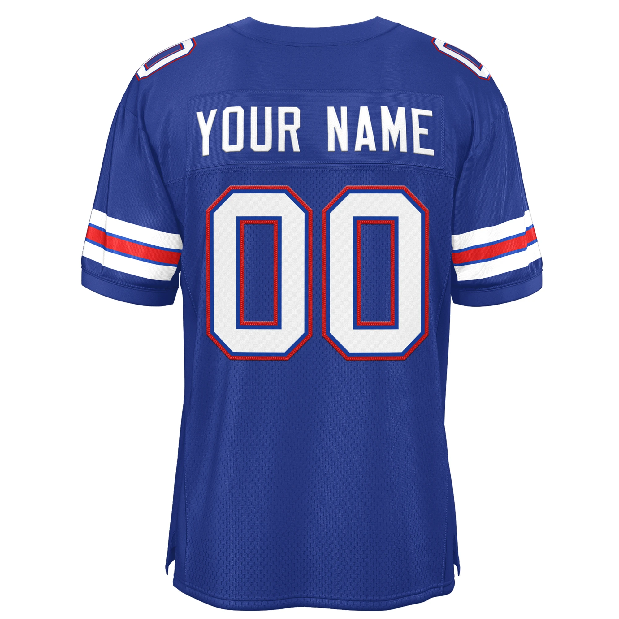 Personalized American Football Wear Printed Team Name Number Rugby Shirt for Men Women Youth Kids