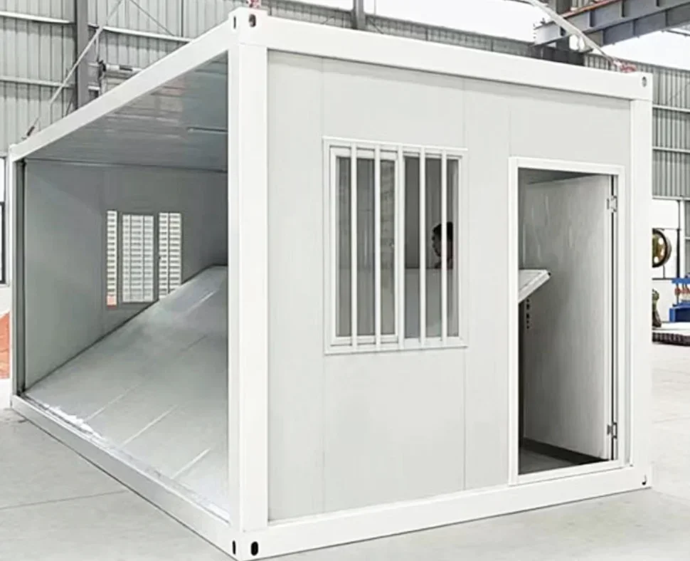 Ready To Ship 39m2 Expandable Folding Prefab Modular Container House Living Or Office Smart Prefabricated Container Home