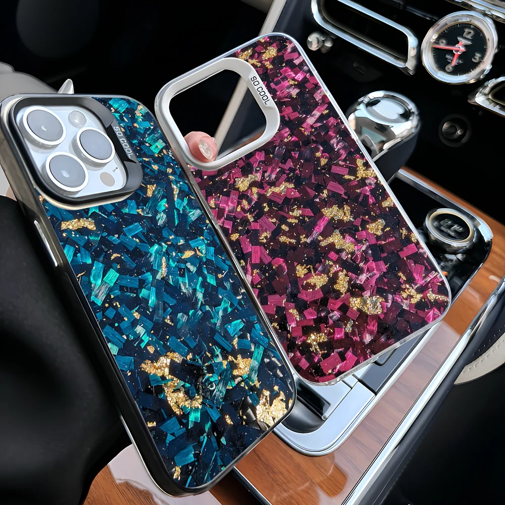 

Forged Carbon Fundas Phone Case For IPhone 16 15 14 13 12 11 Pro Max X XR XSMAX 8 7 Plus Matte Shockproof Back Cover