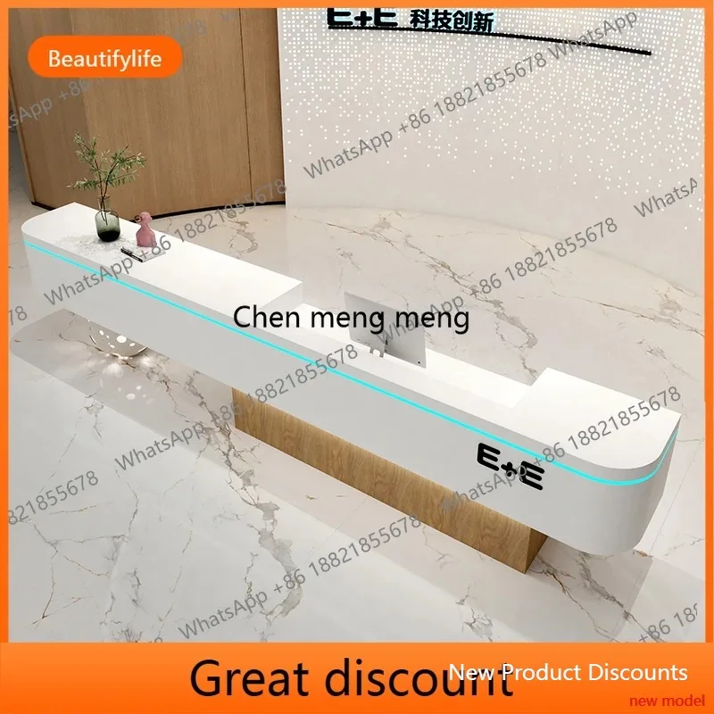 Company hotel reception desk medical beauty technology modern simple beauty salon yoga studio bar checkout page