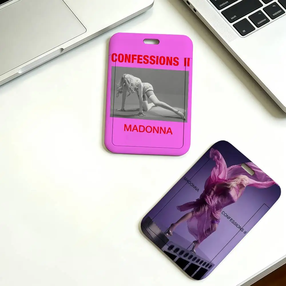 M-Madonna Confessions II 2026 Card holders for ID cards student cards employee badges and protective cases