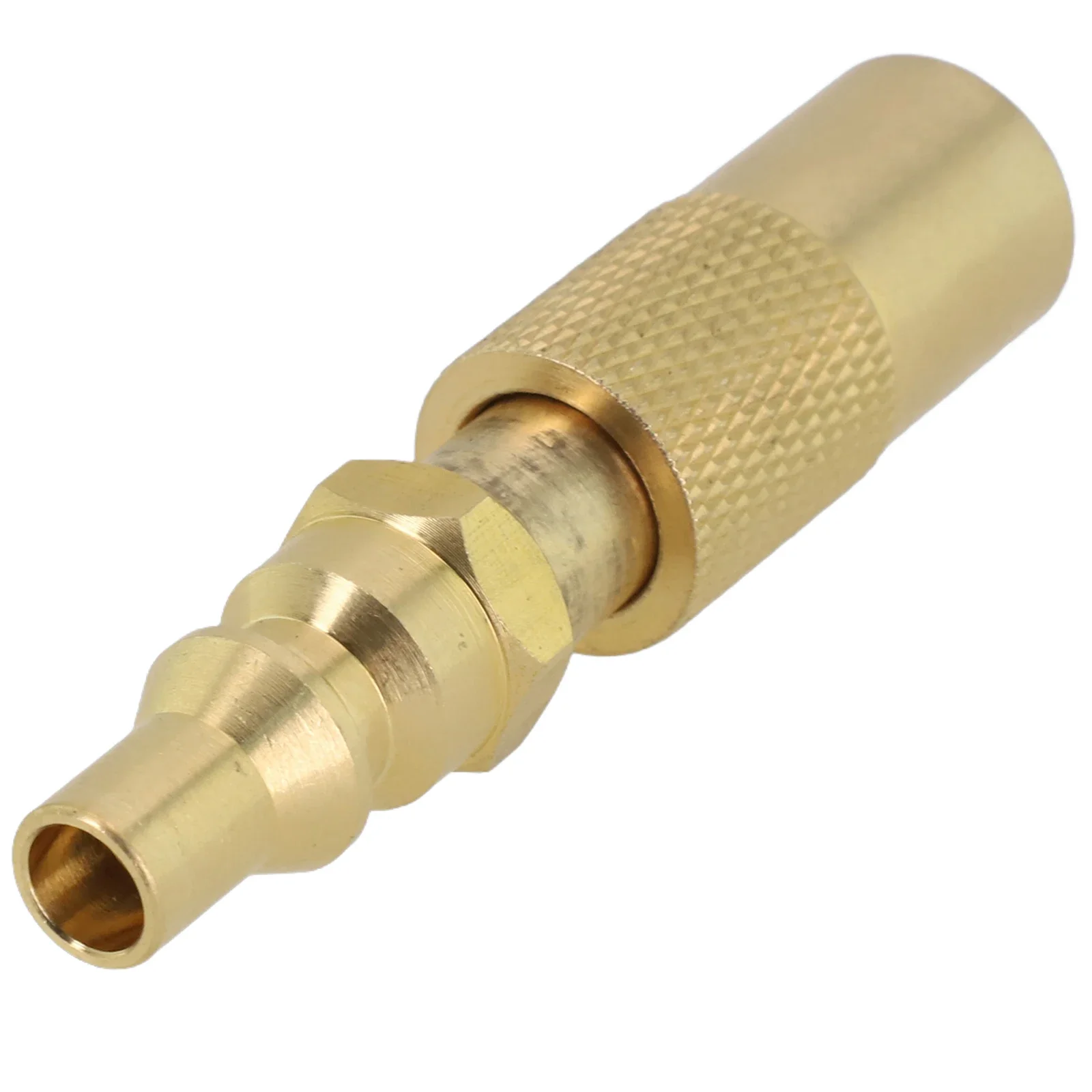

New Practical For Coleman Grill Stove Disconnect Fitting Brass 1/4" Quick Disconnect Fitting Outdoor Cooking Equipment