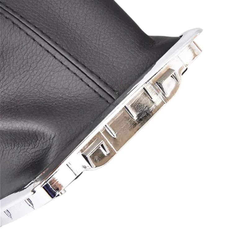 Manueller Schaltknauf, 5/6 Geschwindigkeiten, für Ford Focus 2 MK2 FL MK3 MK4 MK7 MONDEO GALAXY FIESTA, silberfarben, schwarz, Gamasche, Kofferraumabdeckung – Detail 10