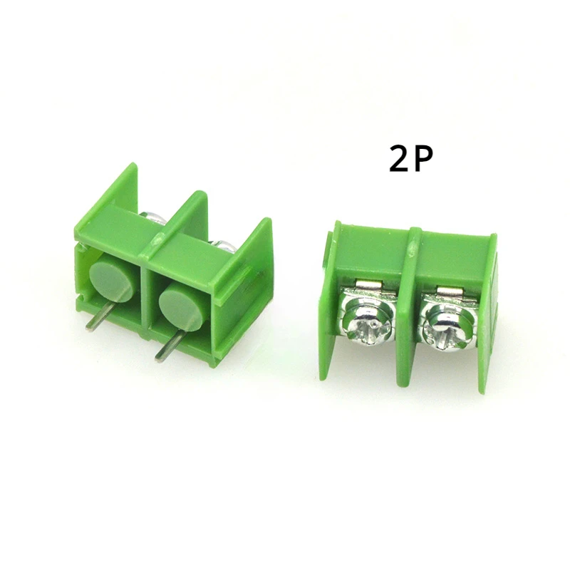 Green Wiring Terminal KF8500 8.5mm Spacing Green Spliceable Connector 2P 3P 4P Screw Fixed Cable