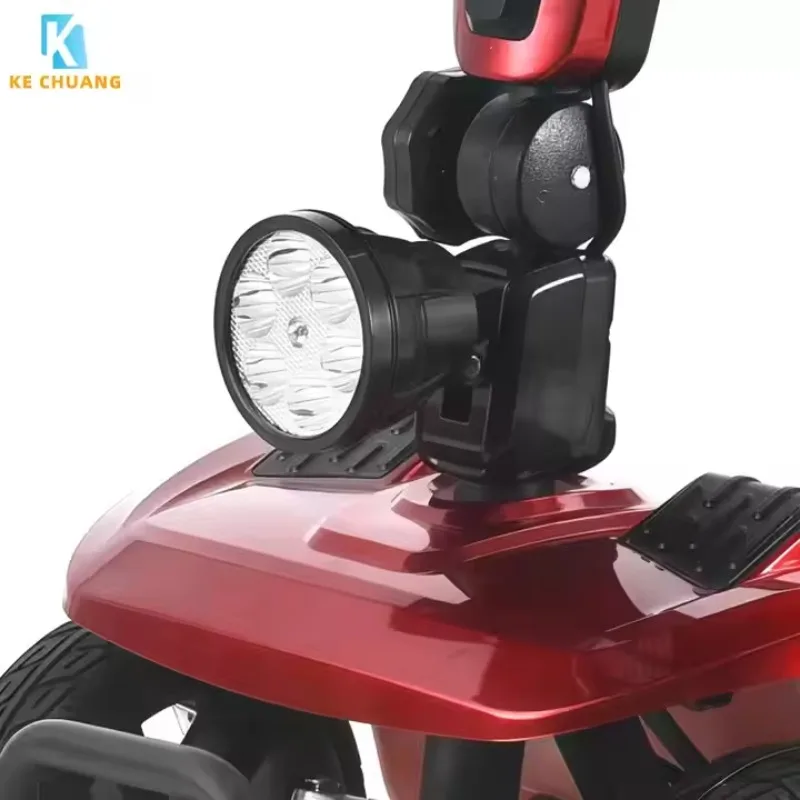 Latest 2025 Model Lightweight Max Loading 150kg Folding With Big Light Electric Mobility Scooter For Disabled