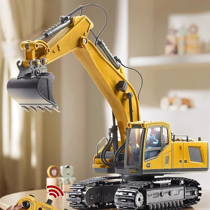 

Large remote control excavator, electric remote control car, children's gifts