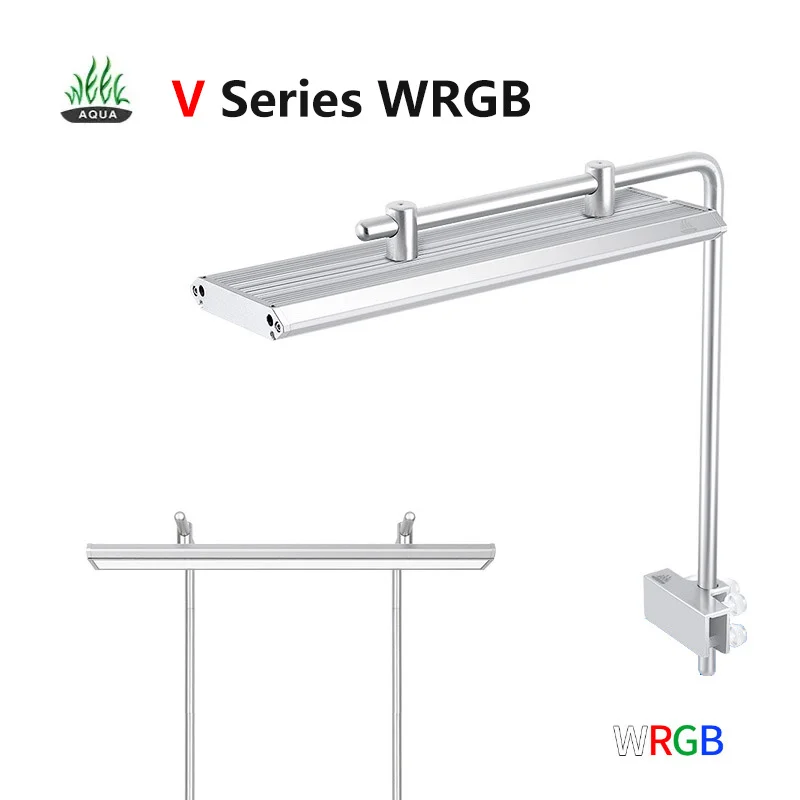 

WEEK-V Series RGB LED Aquarium Light with Cycle Timer, Stepless Dimmer, Lamp for Freshwater