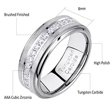 Men's Tungsten Wedding Band #3
