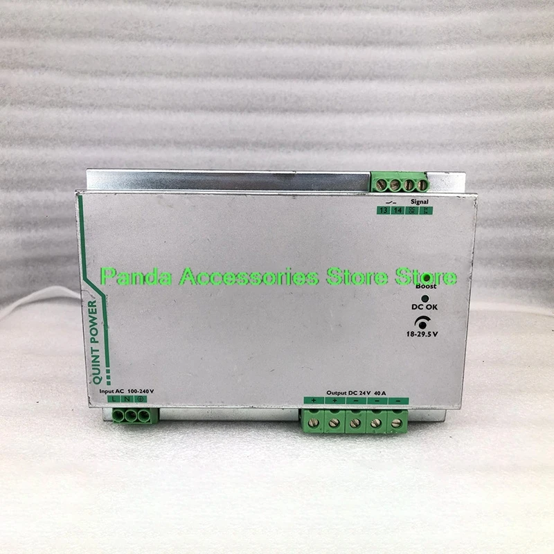 new For Phoenix QUINT-PS/1AC/24DC/40 24V/40A 2866789 Rail Switching Power Supply High Quality Fully Tested Fast Ship