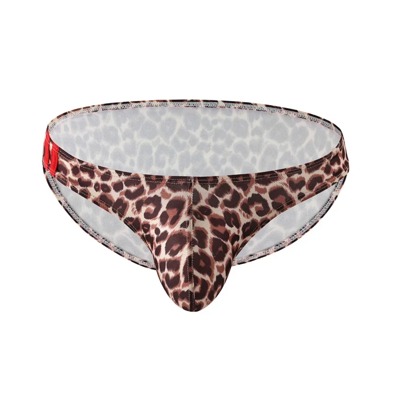 6PCS Man Underwear Print Briefs Soft Underpants Shorts Sexy Underwear U Convex Calzoncillos Hombre Underpants