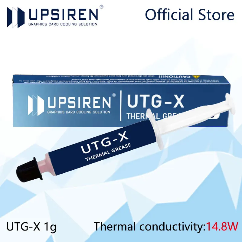 UPSIREN UTG-X Syringe 1g Heat Dissipation Silicone Thermal Plaste For CPU Processor Video GPU Cooling Grease Thermal Compound