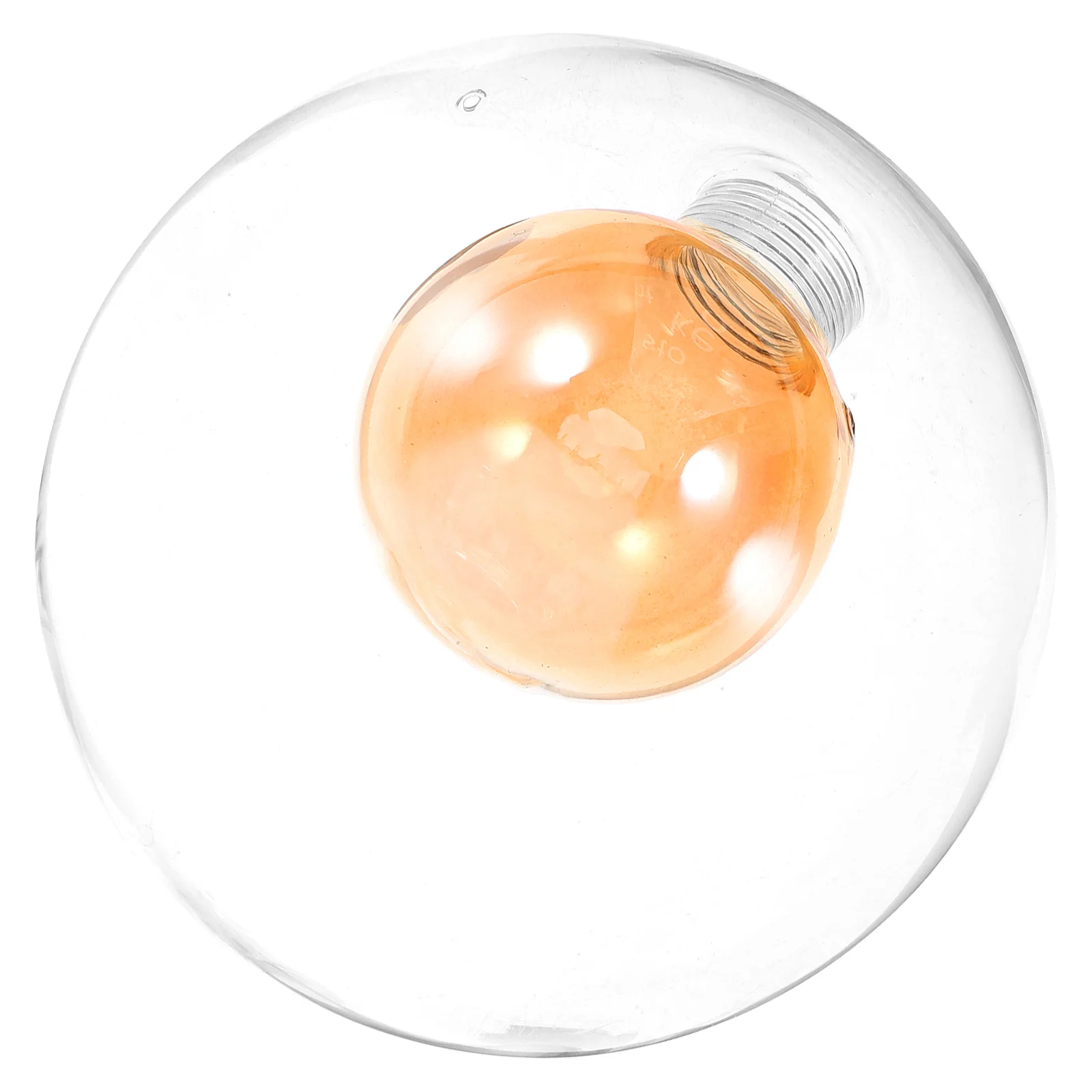 Glass Lampshade Clear High Borosilicate Chandelier Replacement Spherical Light Shade Modern Home Decor Easy Install