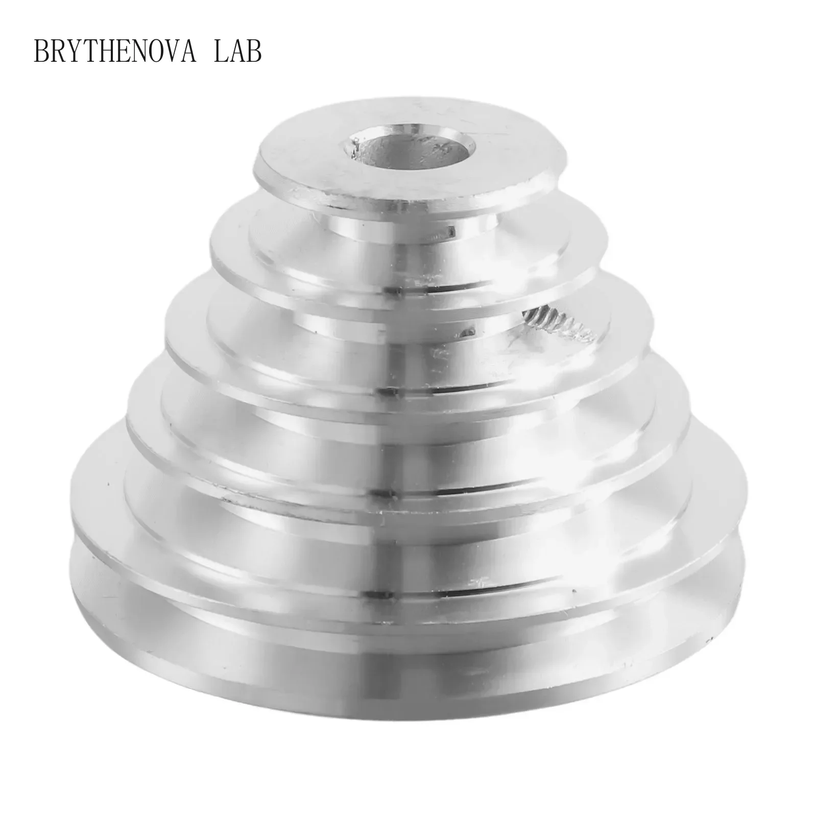 2pc 1/ Pagoda Pulley Wheel 14/22mm 5 Step Aluminum Transmission Wheel  a Type V-shaped Pulley Timing Benchtop Belt Drill Press