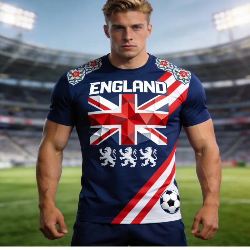 Zomer Engelse vlag drie leeuwe - Badminton England recensie en prijs