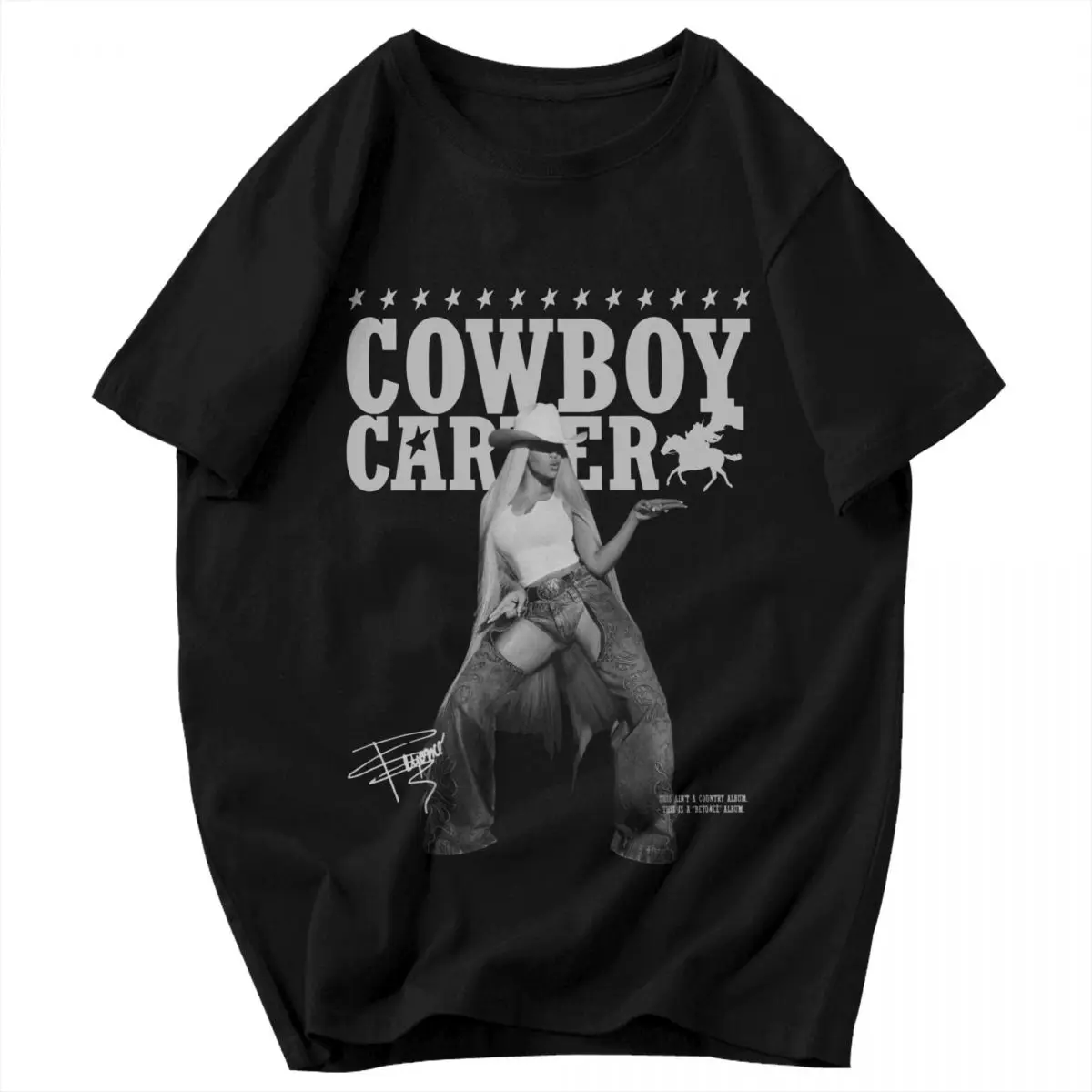 Magliette Cowboy Carter Y2K Regali Uomo Donna Magliette Top in cotone