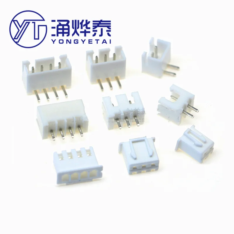 YYT XH2.54 Straight pin Connector 2.54mm Pin Header 2P/3P/4P/5P/6P/7P/8P/9P/10P XH2A/3A/4A/5A/6A/7A/8A/9A/10A PA66