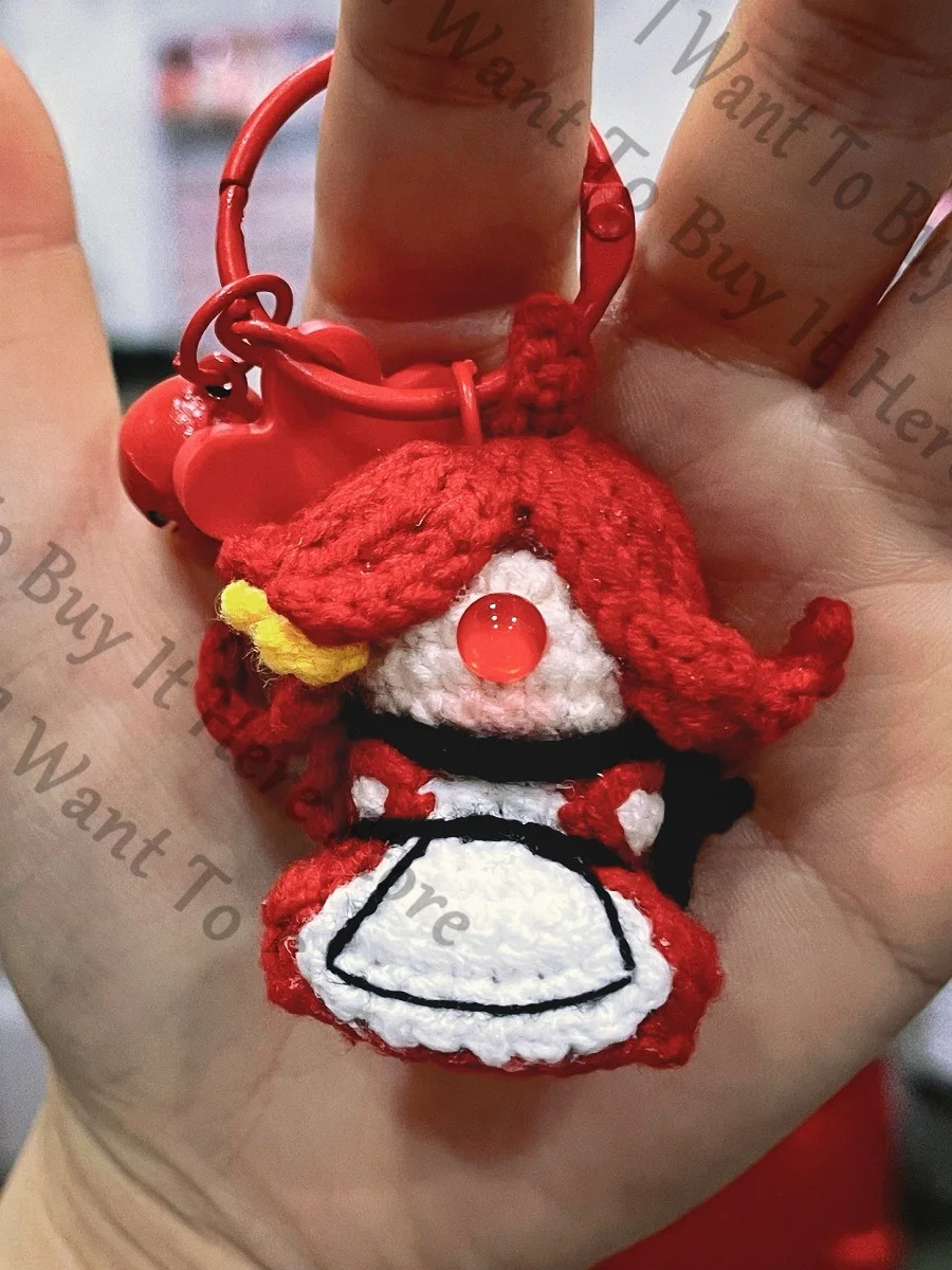 أنيمي هازبين فندق Alastor Niffty تأثيري الكرتون دمية المفاتيح سحر معلق قطرة كيرينغ Maumet حلية القطعة التميمة هدية