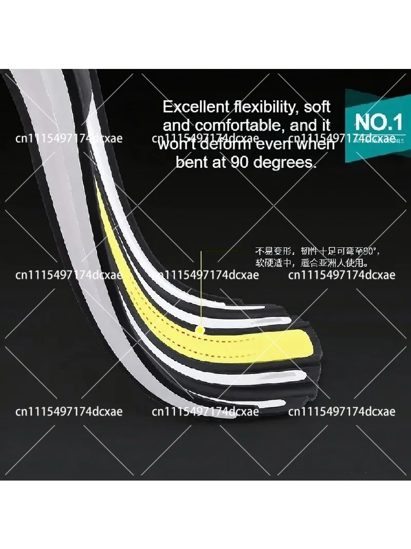 Diving Spring Fin Straps Stainless Steel Fins Adult Swim Shoes Silicone Snorkeling Monofin Dive Flippers