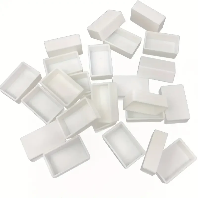 24PCS/Pack 3.6ML White/Clear Full Pans Color Plastic Empty Watercolor Paint Pans Full Pans Suit for DIY Metal watercolor Tin Box