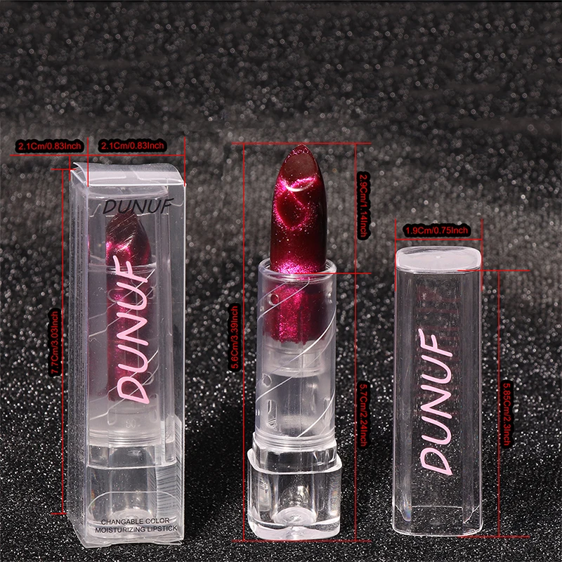 1개 쉬머 립스틱 매트 글리터 립 틴트 밤 방수 롱래스팅 펄 샤인 립 글로스 퍼플 레드 쉬머 섹시 립 메이크업