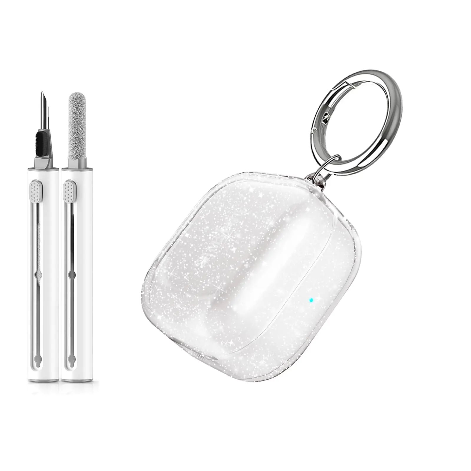 2026 Earbuds Accessories for Samsung Galaxy Buds 4/Buds 4 Pro TPU Clear Cover with Cleaning Kit for Samsung Galaxy Buds 4/4 Pro