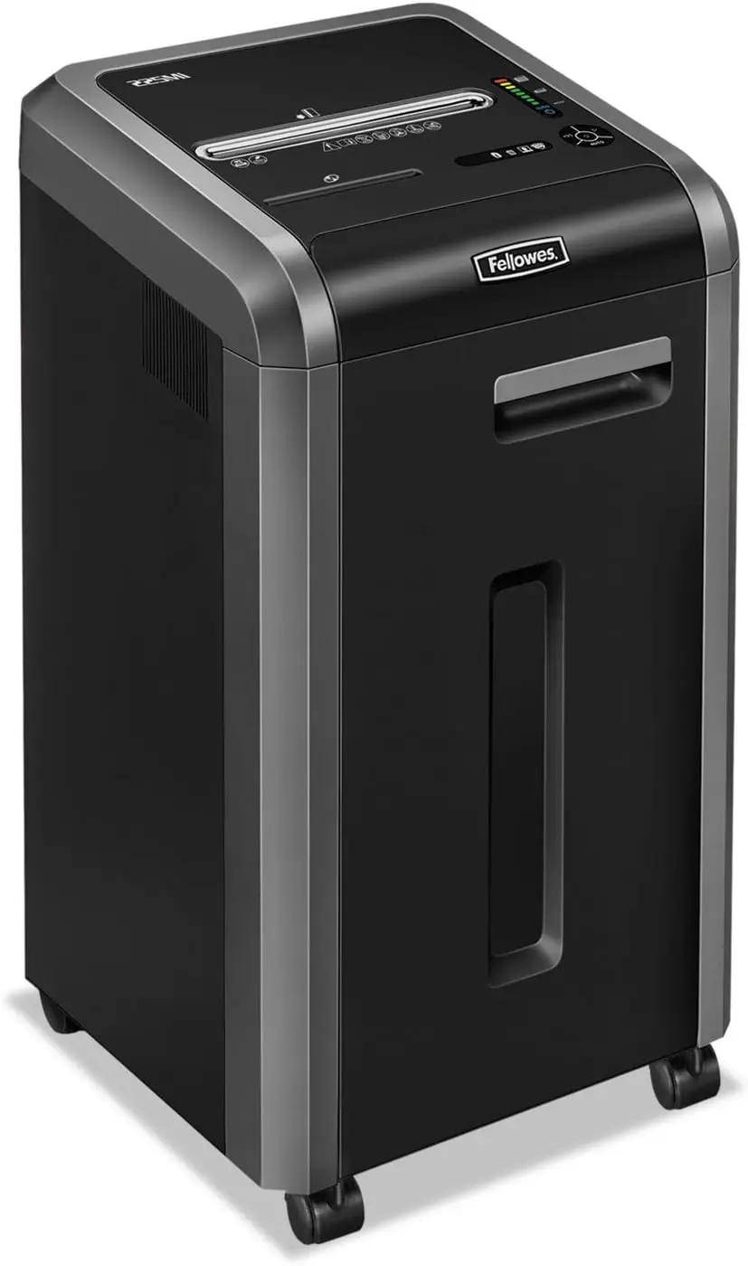 Commercial Grade Crosscut Paper Shredder, 22-Sheet Capacity, 100% Jam-Proof, Heavy-Duty Office Shredder, Black