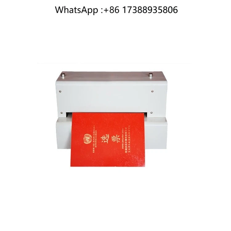 Plastic Card Embosser Machines  Paper Embossing Machine