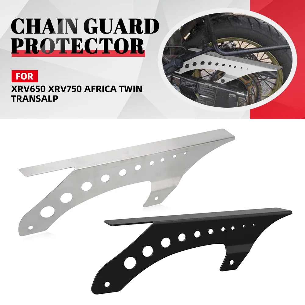 

FOR Honda XRV650 XRV750 Africa Twin XL650V XL700V XL600V Transalp Rear Sprocket Chain Guard Mud Cover Fairing Cowl Protector