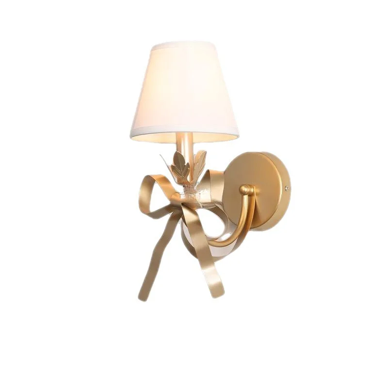 

wall lamp living room background wall princess Internet celebrity bedroom Nordic ins girl creative children's room