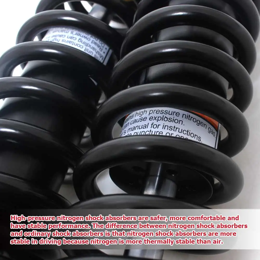 For Harley Touring Sportster 883 1200 343/325MM Motorcycle Shock Absorber Suspension Protection Rear Shocker Absorbers