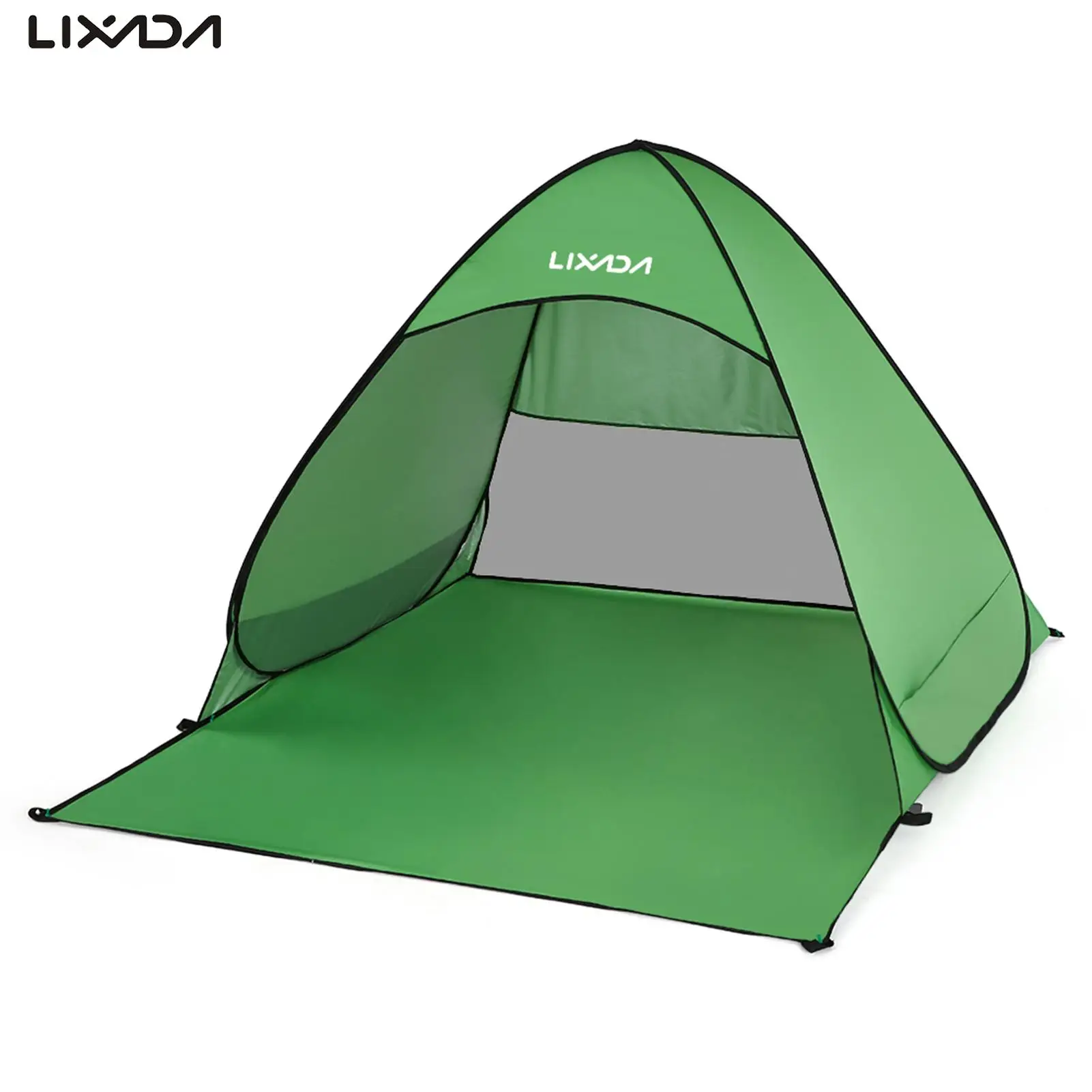 Lixada Automatic Instant Pop Up Tent Lightweight UV Protective Beach Tent Cabana Sun Shelter Single Tent for Outdoor Camping